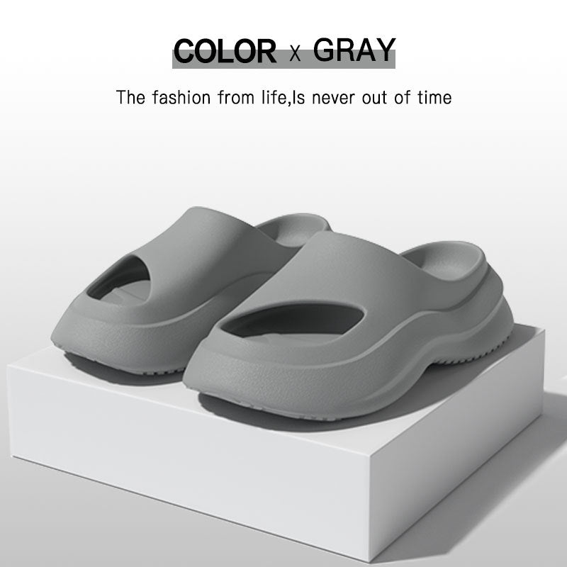 Garden Clogs Shoes Thick Heel Slippers Fashion Slip-on Indoor And Outdoor Slippers Women Men