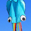 3D 4M Large Octopus Kite with Handle Line Children Outdoor Summer Game Professional Stunt Software Power Beach Kite Kids Toy