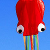 3D 4M Large Octopus Kite with Handle Line Children Outdoor Summer Game Professional Stunt Software Power Beach Kite Kids Toy