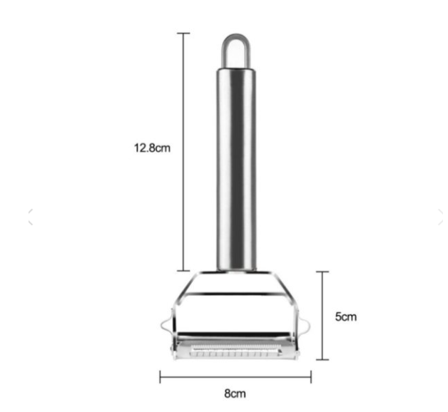 2-In-1 Kitchen Multifunctional Peeler Stainless Steel