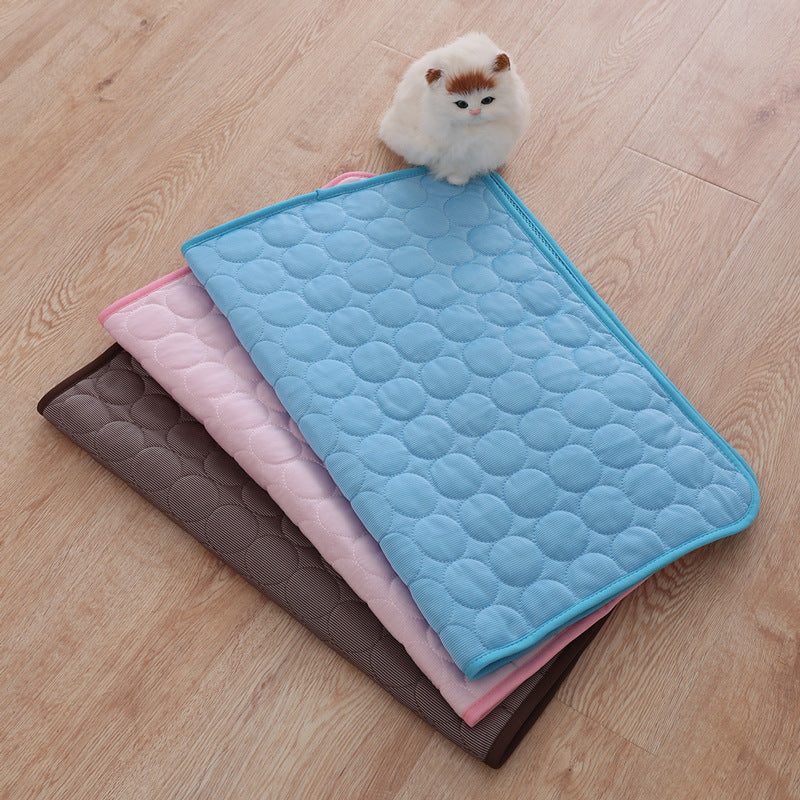 Pet Summer Portable Ice Silk Cooling Pad