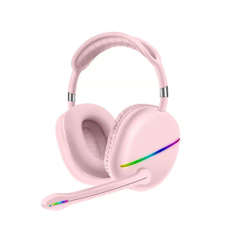 Headset Bluetooth Headset RGB Luminous Wireless