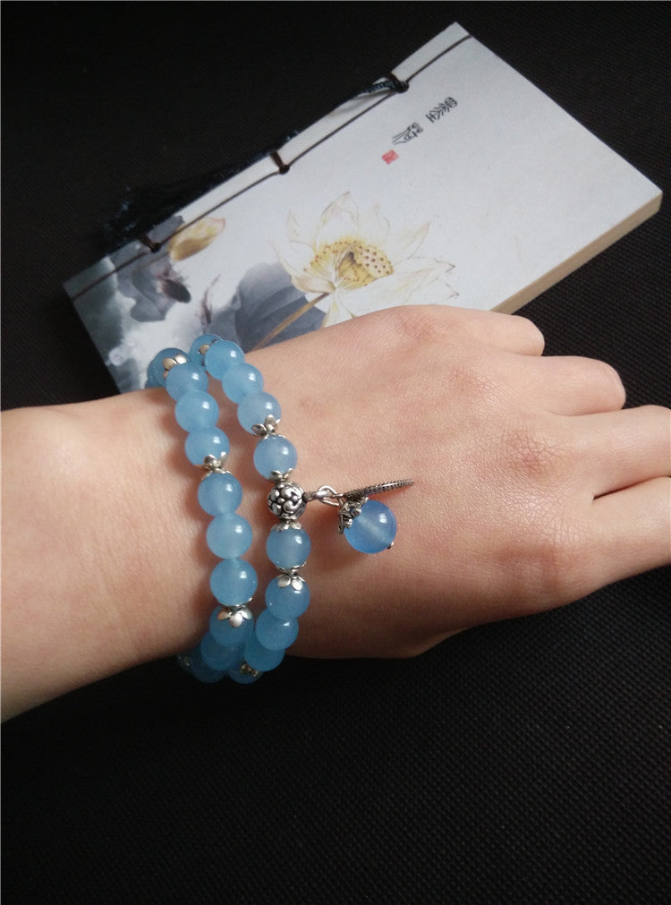 Blue Crystal Bracelets