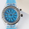 LED Luminous Watches Geneva Women Quartz Watch Women Ladies Silicone Bracelet Watches