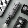 LED Flashlight Lighting Rain and Sunshine Folding Umbrella