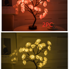 Rose Flower Lamp USB Battery Operated LED Table Lamp Bonsai Tree Night Lights Garland Bedroom Decoration Lights Home Decor