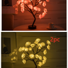 Rose Flower Lamp USB Battery Operated LED Table Lamp Bonsai Tree Night Lights Garland Bedroom Decoration Lights Home Decor