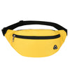 Sports Outdoor Waist Bag Solid Color Chest Mobile Phone Coin Purse