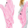 Shark Blanket Super Soft Hooded Sleeping Bag