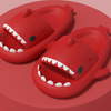 Adult's Slippers Tide Indoor And Outdoor Funny Shark Slippers