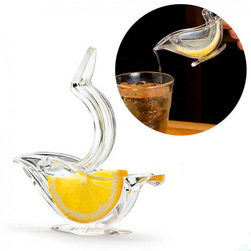 Household Acrylic Manual Transparent Lemon Squeezer