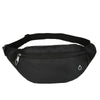 Sports Outdoor Waist Bag Solid Color Chest Mobile Phone Coin Purse