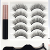 Five pairs of magnet eyelashes