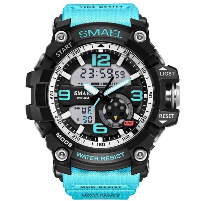 Men's Trendy Waterproof Outdoor Sports Running Electronic Watch