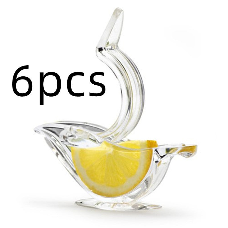 Household Acrylic Manual Transparent Lemon Squeezer