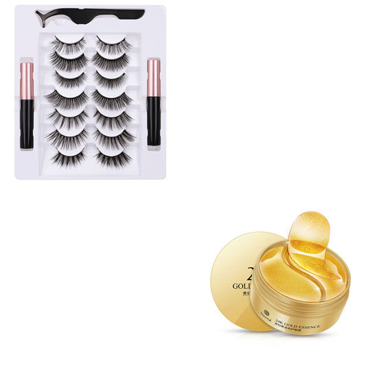 Five pairs of magnet eyelashes